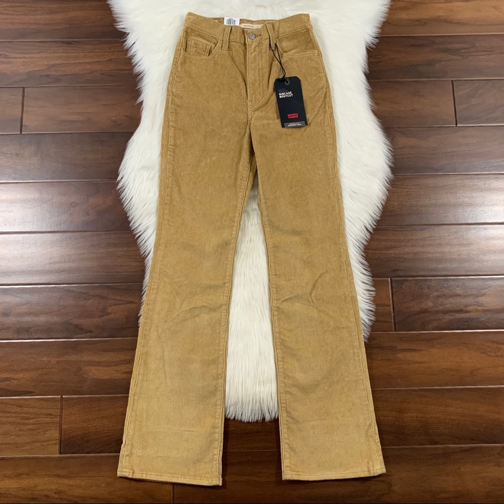 Levi's Iced Coffee Ribcage Bootcut Corduroy Pants